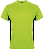 Camiseta Tecnica Tokyo Roly - Color Lima/Negro